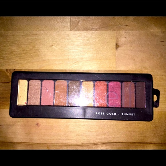 ELF Makeup Elf Rose Gold Sunset Eyeshadow Palette New And Sealed
